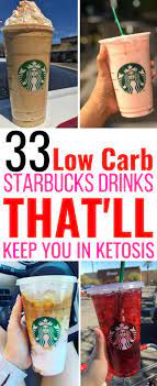 Low Carb Starbucks Drinks Keto Dieters Can Enjoy I M So Glad I Found These Delicious Keto Starbu Low Carb Starbucks Low Carb Starbucks Drinks Starbucks Drinks