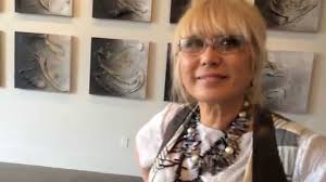 Keiko Nelson discusses Wave = Light and Shadow. Paintings sculptures.