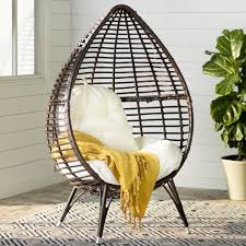 Craft A Bohemian Inspired Den Seating Group With This Eye Catching Chair Featuring An Openwork Lounge Chair Outdoor Patio Chairs Outdoor Lounge Chair Cushions