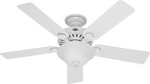 One thing to note about ceiling lights is that they come in all shapes and sizes and therefore it's sometimes for the best that you resize them if down below you can see 14 ceiling lights that go great together with ceiling fans. Hunter Pro S Best Ceiling Fan 52in White White Beech 5 Blades 2 Lights Ceiling Fans With Lights Cbs Bahamas