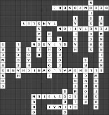 Check spelling or type a new query. Emergence Of Ecology Crossword Solution