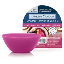 A simple form paired with bold and vibrant colours makes this bowl a fun and eye. Yankee Candle Exotic Acai Bowl Wax Melt Tart Thestore91