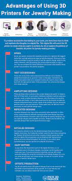 Jewelry Making Isn T Indifferent To The Realization That 3d Printers Are A Great Aid For Most Of The Busines 3d Printing Business 3d Printer 3d Printed Jewelry