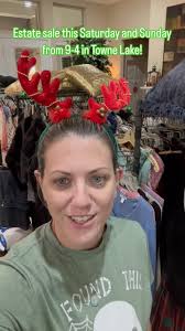 Holiday themed estate sale coming to you this weekend from Cypress! If you  need holiday decor, clothing, or white elephant gifts, this is the sale for  you! Come shop with us! Message me for address!