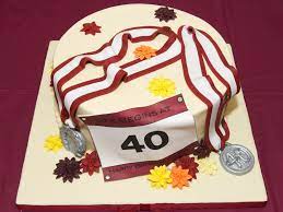 Classic 40th birthday cake ideas party xyz. Marathon Runner Inspired Birthday Cake Running Cake Running Cakes Running Cakes Runners Birthday