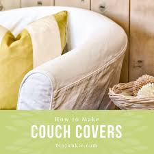 This project is perfect for a beginners and doesn't use a ton of fabric. 18 Couch Covers To Revive Your Old Couch Tip Junkie