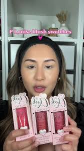 I got new shades of the p Louise blushes!💓 these shades are a vibe!!  #plouisemakeup #plouiseblush #viraltiktok #viralvideo