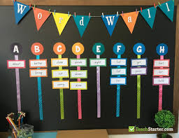 Maria did an amazing job putting this room together and she created such a beautiful learning environment for her kindergarten students. 27 Practical Word Wall Ideas For The Classroom Teach Starter