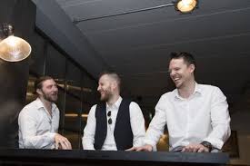 Stereogram Hugely Talented Male Fronted Party Trio Who Have Played For Deutsche Bank And The Bbc With Fantastic Stage Presence A With Images Pop Bands Band Wedding Party
