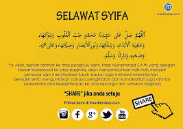 Selawat Syifa Motivasi Doa Kutipan Pengetahuan