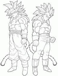 Next, choose a picture to color or pick one from the list above. Goku Super Saiyan4 Coloring Pages Coloring Home