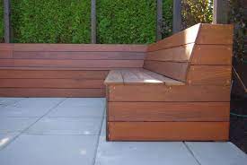Wood outdoor patio storage bench. Kerasiotis Residence Built In Seating Backyard Seating Diy Bench Outdoor Outdoor Bench Seating