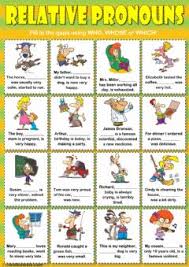 A relative clause is a sentence describing a noun, however, it cannot be used separately. Relative Pronouns Worksheets And Online Exercises