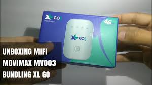 Dummy battery xl go / xlgo movimax mv003, fake batre, baterai modem: Unboxing Mifi Movimax Mv003 Bundling Xl Go Youtube