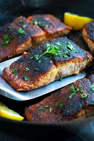 Blackened Salmon Recipe Recipe In Oven Or Skillet Evolving Table