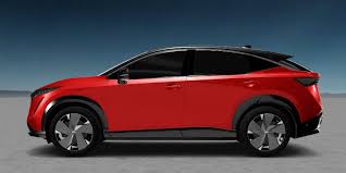 With modern styling, dual electric motors, fast charging & leading edge connectivity the ariya delivers an exceptional driving experience. 2021 Nissan Ariya Red Two Tone O Glendale Nissan