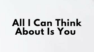 Coldplay All I Can Think About Is You Lyrics Youtube