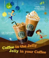 Starbucks Poster Coffee Jelly Vanilla Coffee Starbucks Poster