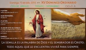 Ciclo A Xv Domingo Ordinario Ciclo Liturgico Evangelio Lectura