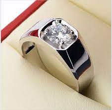 Engagement Diamond Ring For Boy Ring Boy Wedding Rings Engagement Wedding Ring 14k White Gold