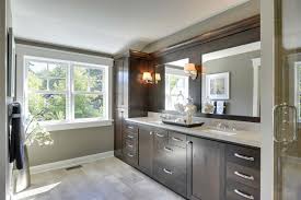 Meanwhile, the vanity top adds high contrast to cherry finish cabinetry. Custom Bathroom Cabinets Mn Custom Bathroom Vanity
