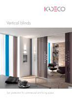 What makes panel blinds so unique are the wide panels that reflect and filter daylight so effectively. Vertical Blinds Kadeco Sonnenschutzsysteme Gmbh Pdf Catalogs Documentation Brochures