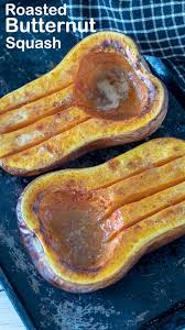 Roasted Butternut Squash Is Such An Easy Fall Side Dish 3 Ingredients And 5 Minute Butternut Squash Recipes Butternut Squash Recipes Roasted Roasted Butternut