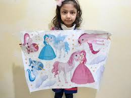 We have a massive amount of hd images that will make your computer or smartphone look absolutely fresh. Unicorn Princess Wall Stickers For Children Girl Kids Living Room Diy Gift Hoom Decor Decals Buy From 4 On Joom E Commerce Platform