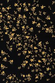 Black And Yellow Flowers Wallpaper Barocco Ditsy Flowers By Versace Black Flowers Wallpaper Grey Floral Wallpaper Floral Wallpaper Iphone