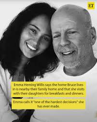 Emma Heming Willis made "one of the hardest decisions" of her life when she  moved her husband, Bruce Willis, into a separate home amid his battle with  frontotemporal dementia.⁠ ⁠ "I knew,