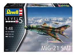 First major production version, also built in the former czechoslovakia. Mig 21 Smt Revell 03915