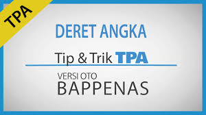 Maybe you would like to learn more about one of these? Tip Trik Tes Deret Angka Youtube