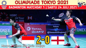 Hasil bulutangkis olimpiade tokyo 2021 day1 dan klasemen lengkap wakil indonesia 24 juli 2021. Hasil Badminton Olimpiade Tokyo 2021 Hari Ini Olimpiade Tokyo 2021 Marcus Gideon Kevin Sanjaya Youtube
