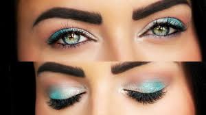 Pastel mint Makeup Tutorial