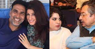 Wife will stand by her predator husband. Twinkle Khanna Defends Husband Akshay Slams Mallika Dua And Her Father Bollyworm