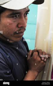 Waits for his father hi-res stock photography and images