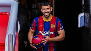 Fc Barcelona Sign Sergio Kun Aguero On A Two Year Contract Sportslumo