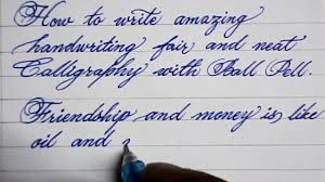Cursive Hand Writing How To Write Neat Cursive Handwriting Mazic Writer Youtube Cursive Handwriting Handwriting Analysis Cursive Writing