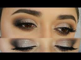 Taupe Smokey Eye Using New Stila Magnificent Metals Glitter Glow Liquid Eyeshadow In S Glitter Eyeshadow Tutorial Stila Glitter Eyeshadow Glitter Eyeshadow