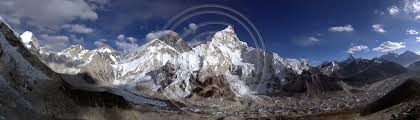 Panorama Photograph Of Mount Everest