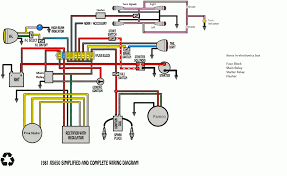 I remember the thread from 650rider.com, (maybe i should say former), that the 81 simplified wiring diagram came from and it evolved over 5 pages with pamcopete, jayal and rg being the main contributors. 9 Xs650 Ideas Xs650 Motorcycle Wiring Wire