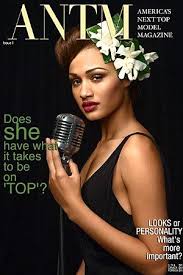 Mercedes On Magazine Cover Posing As Billie Holiday Next Top Model Model America S Next Top Model