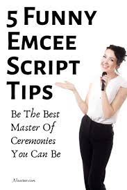 5 Master Of Ceremonies Tips To Spice Up Your Emcee Script | Master Of  Ceremonies, Emcee, Wedding Jokes