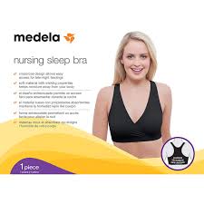 Medela Nursing Bra For Sleep And Breastfeeding Crisscross Front Racerback Bra Four Way Stretch Fabric Easy To Care And Maintain Oeko Tex