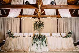 80 Rustic Wedding Ideas For Your Big Day Shutterfly Head Table Wedding Decorations Head Table Wedding Wedding Head Table Decor Backdrop