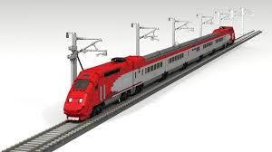 Thalys Pbka Lego Lego Trains Lego Lego Design