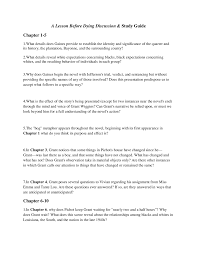 A Lesson Before Dying Enotes Lesson Plan - Enotes.Com