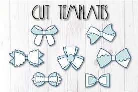 Download 7 Hair Bow Template Svg Faux Leather Bow Template Cricut 239642 Svgs Design Bundles PSD Mockup Templates