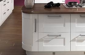 high gloss white shaker doors and
