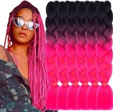 Amazon.com : TENGSHUO FLY 6 Packs 24 Inch Braiding Hair Ombre Jumbo Braiding  Hair for Women Extensions 24 Inch Kanekalon Heat Resistance Synthetic Hair  for Braiding (24 Inch (Pack of 6), Black